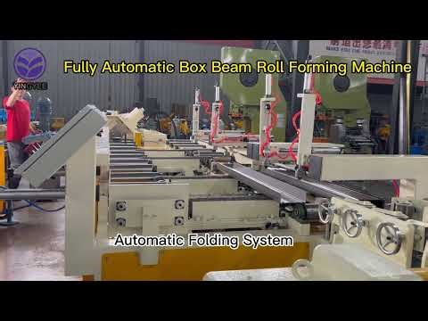 Fully automatic box beam production line