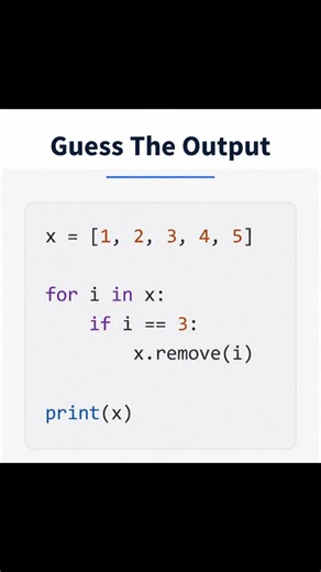 Guess The Output | Python
