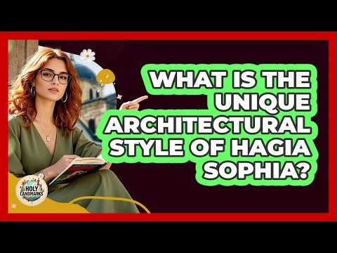 What Is The Unique Architectural Style Of Hagia Sophia? - Holy Landmarks