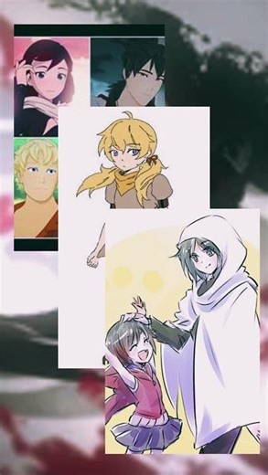 #aquelaclove . RWBY edit. the rose and Xiao long household