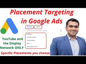 Placement Targeting in Google Video and Display Network Ads