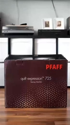 6.1K views · 50 reactions | Thanks so much to @nordiccrafter for letting us take a peek at your Quilt Expression 725! From lightweight cotton to denim, you'll be quilting it all! (Cat not included!) Check one out for yourself at your nearest dealer: https://bit.ly/3TLRUwD | Pfaff North America | Facebook