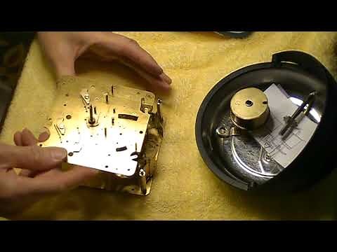 1979 Hamilton Clock Hermle 340-020 Movement Part 2: Putting Chime Together and Placing Gears Back