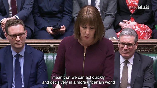 Britain in a black hole: Chancellor Rachel Reeves' Spring Statement