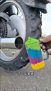 I Filled Ronaldo Uncle’s Bullet Silencer With Rangoli Colors — But It’s A PROP! 🌈🏍️ Safe Prank😂