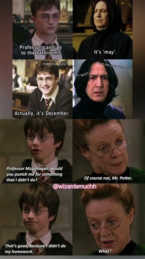 Snape Destroys Harry's Grammar 😂 Hogwarts Logic!