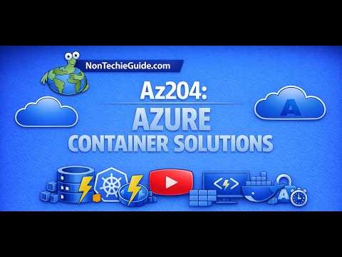 Az-204: Azure Container Solutions