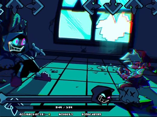 FNF优质模组 DUSTlN V3 隐藏曲 曲目：VINDICATION