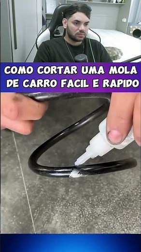 How to easily cut a car spring