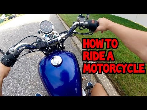 How to Ride a Motorcycle! (EASY) *Honda Rebel 250*
