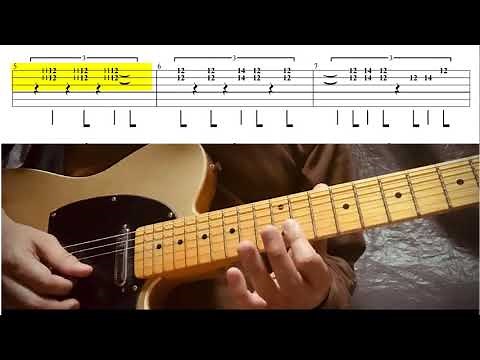 50s guitar solo with original tab~Be bop a Lula/Gene Vincent(Cliff Gallup)