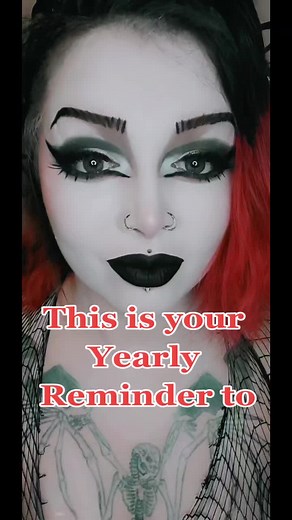 not to mention all the DIY possibilities once the fishnet shirts are ded too!! gloves, sleeves, add to jackets and hats and bags! Even spooky home decor. they live forever #gothdiy #halloweenhack #gothgirlsoftiktok #gothtok #alttiktok #gothmakeup #spookyszn #gothsubculture #gothfashion