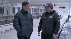 'OH MY GOD': Colin Jost hilariously bobsleds for first time