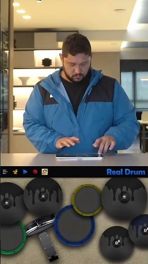 Real drum vibes only.Play it if you can! #realdrum #drummer #anime #music #app