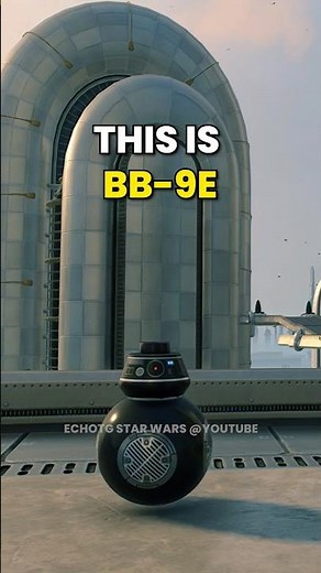 This is BB-9E #starwars