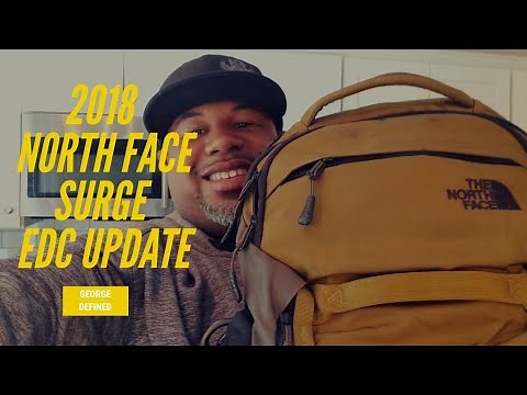 2018 North Face Surge Review EDC Update Everyday Carry Backpack the Best Urban Gray Man Style
