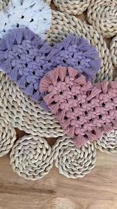 Macrame coaster tutorial | Modern Macrame