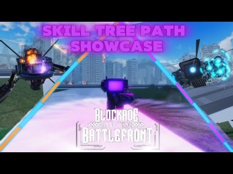 NEW SKILLS TREE PATH SHOWCASE || ST Blockade Battlefront || Roblox