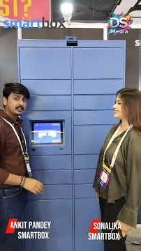 The Future of Parcel Delivery is Here 🚀 The Smartbox Lockers at Convergence India Expo