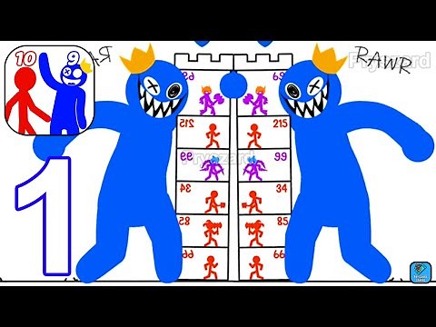 Stick Tower Battle: Hero War - Gameplay Walkthrough Part 1 Stickman War Army Tower Defense (Android)