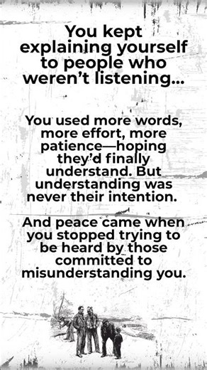 The One-Sided Conversation
