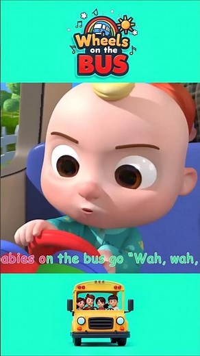 Wheels on the Bus Remix | Cocomelon Style Kids Nursery Rhyme Mashup | 1 Minute Loop