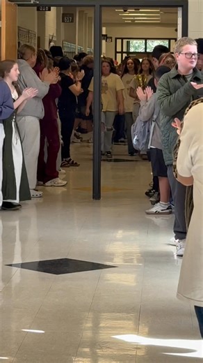 Celebrating our TMS cheer team after placing 1st in the regional championship!! 📣🐅 Go Tigers!! 🎉🎉 | Temple Middle School