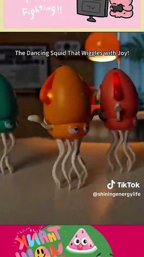 Electric Dancing Squid Toy for Kids Fun and Laughter