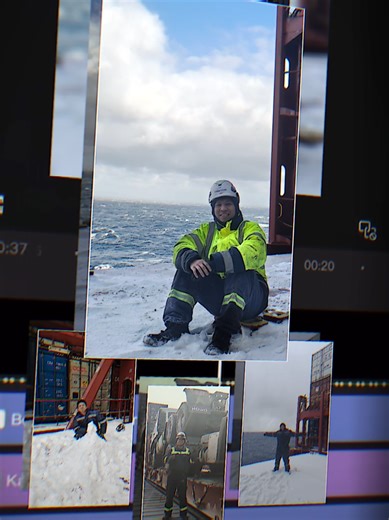 Life of a Seaman: Building a Snowman at Sea