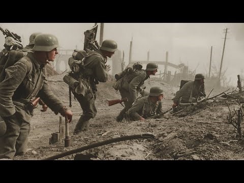 Stalingrad 1942 in Color | Restored WWII Archival Footage