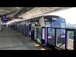 MRT Purple Line Full Journey | รถไฟฟ้าสายสีม่วงตลอดเส้นทาง