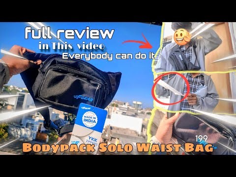 Body pack Solo Waist Bas //Full Review In This Video//Everybody Can Do It// 💗