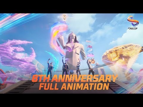 8th Aniversary Full CG Animation | Free Fire