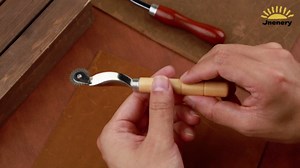 2PCS Tracing Wheel,Professional Stitch Marking Spacer,Wood and Stainless Steel Pounce Wheel,Pounce Wheel for Sewing Patterns with Wooden Handle forTracing Paper and Leather Crafts