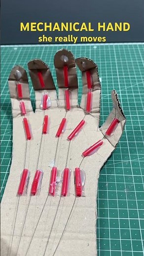 This Mechanical Hand Moves | Simple Project | DIY