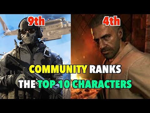 The Community Ranks the TOP 10 COD Characters