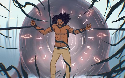 2D动画艺术的魅力，极为震撼！