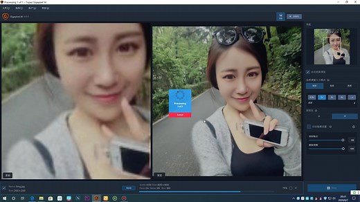 Topaz Gigapixel AI使用教程 如何使用 如何调整图