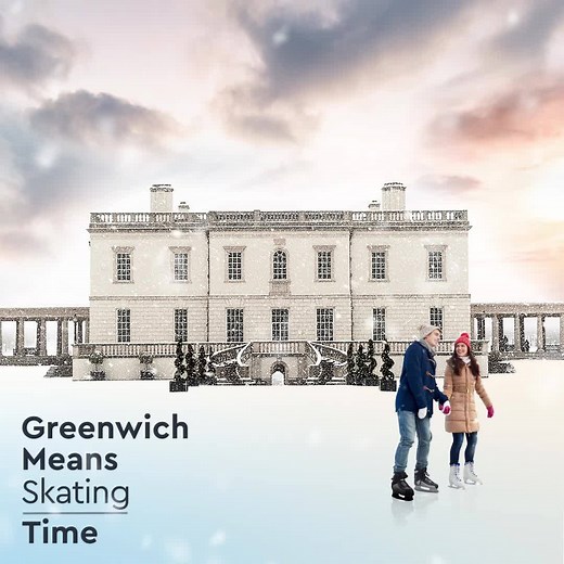 London’s most magical outdoor ice rink opens this November in Greenwich. Book now for a night of festive fun. | Royal Museums Greenwich