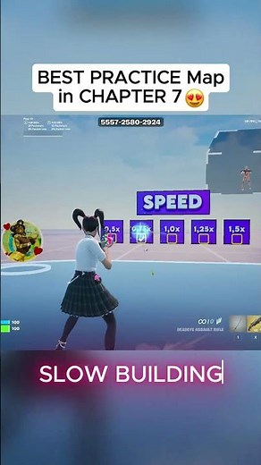 BEST MAP to IMPROVE in CHAPTER 7 😱 #fortnite #shorts