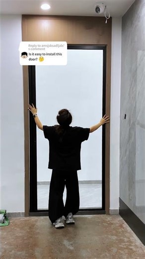 Super easy! Full pleated screen door installation guide!
