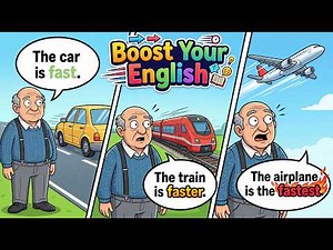 English with Fun | Comparative & Superlative Adjectives! 📊