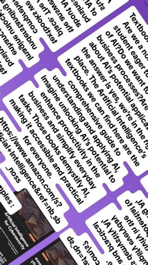 Textbooks for Artificial Intelligence