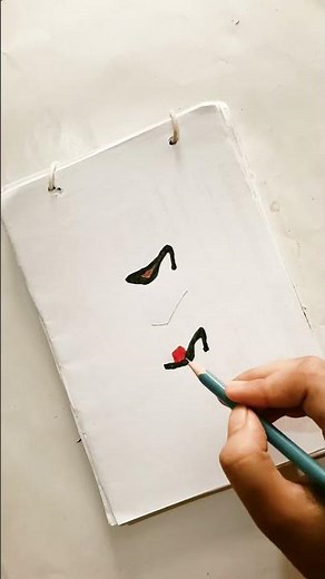 How to draw heels with an easy trick