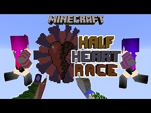 Minecraft: Half Heart Race Challenge! / Janet and Kate