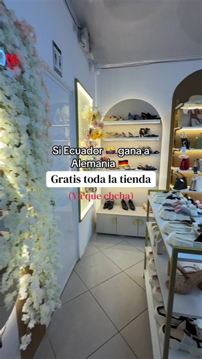 Gratis en toda la tienda si Ecuador le gana a Alemania: cómo funciona la promoción