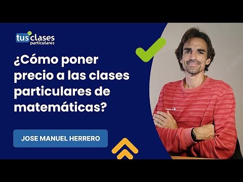 ¿Cómo poner precio a las clases particulares de matemáticas?