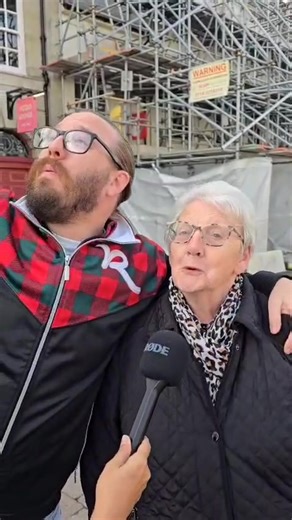 🎬 Our latest video drops later today! But while you wait… here’s another outtake from the streets of Andover. Featuring Iris — who gave her answer entirely of her own free will, of course 🤣🤣 | Love Andover