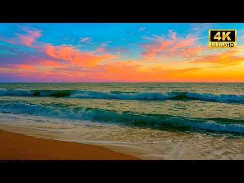 🌊 4K Ocean Waves: Endless Loop for Sleep, Focus, & Ultimate Relaxation Background Sounds