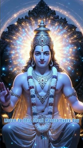 Listen to This Shani Mantra Every Day 🪐 | Nīlāñjana Samābhāsaṁ